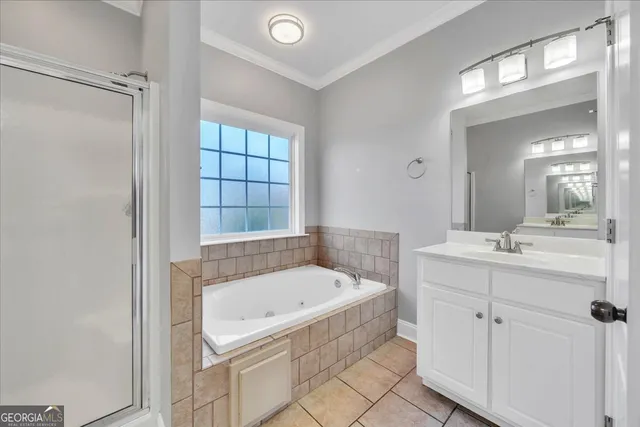 a view of a house with pool and chairs