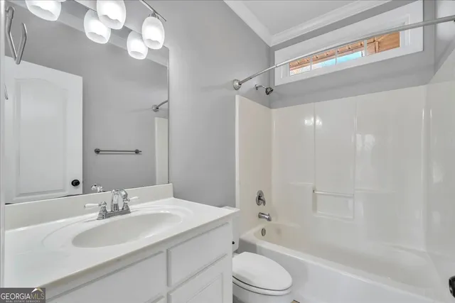 a view of a lake in middle of the town