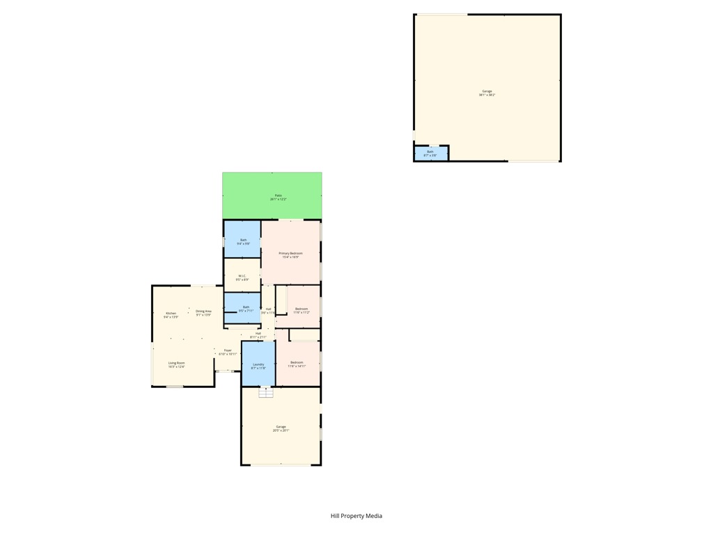 3770 Hall Road Corning, CA 96021 - Photo 64 of 64 Photographer Floor Plan with Shop
