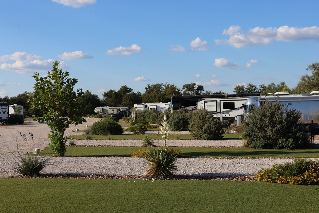 4584 Highway 290, Unit 252 Fredericksburg, TX 78624 - Photo 14 of 16 a view of a garden with houses
