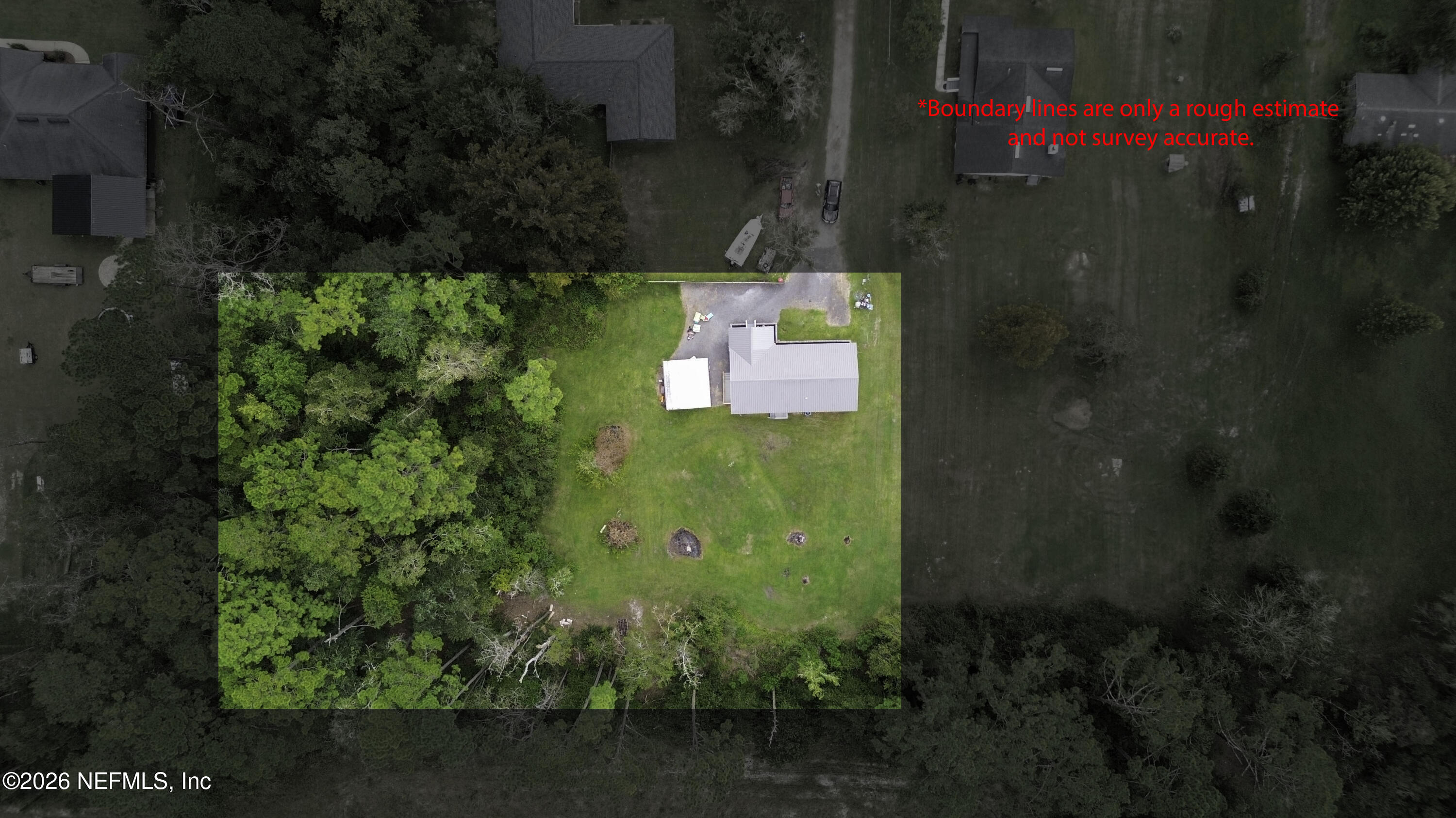 54207 Cravey Road Callahan, FL 32011 - Photo 26 of 28 DJI_0078-boundary lines