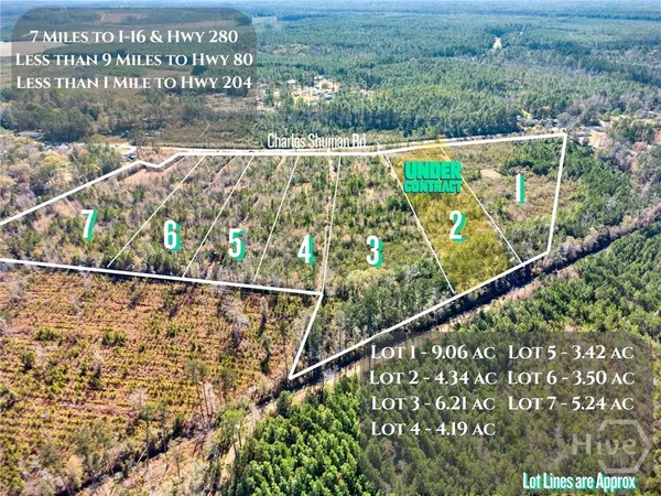 $139,500 | Lot 5 Charles Shuman Road, Pembroke, GA 31321