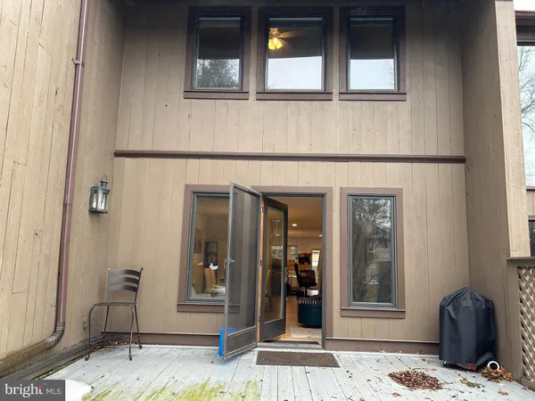 front view of a house with a window