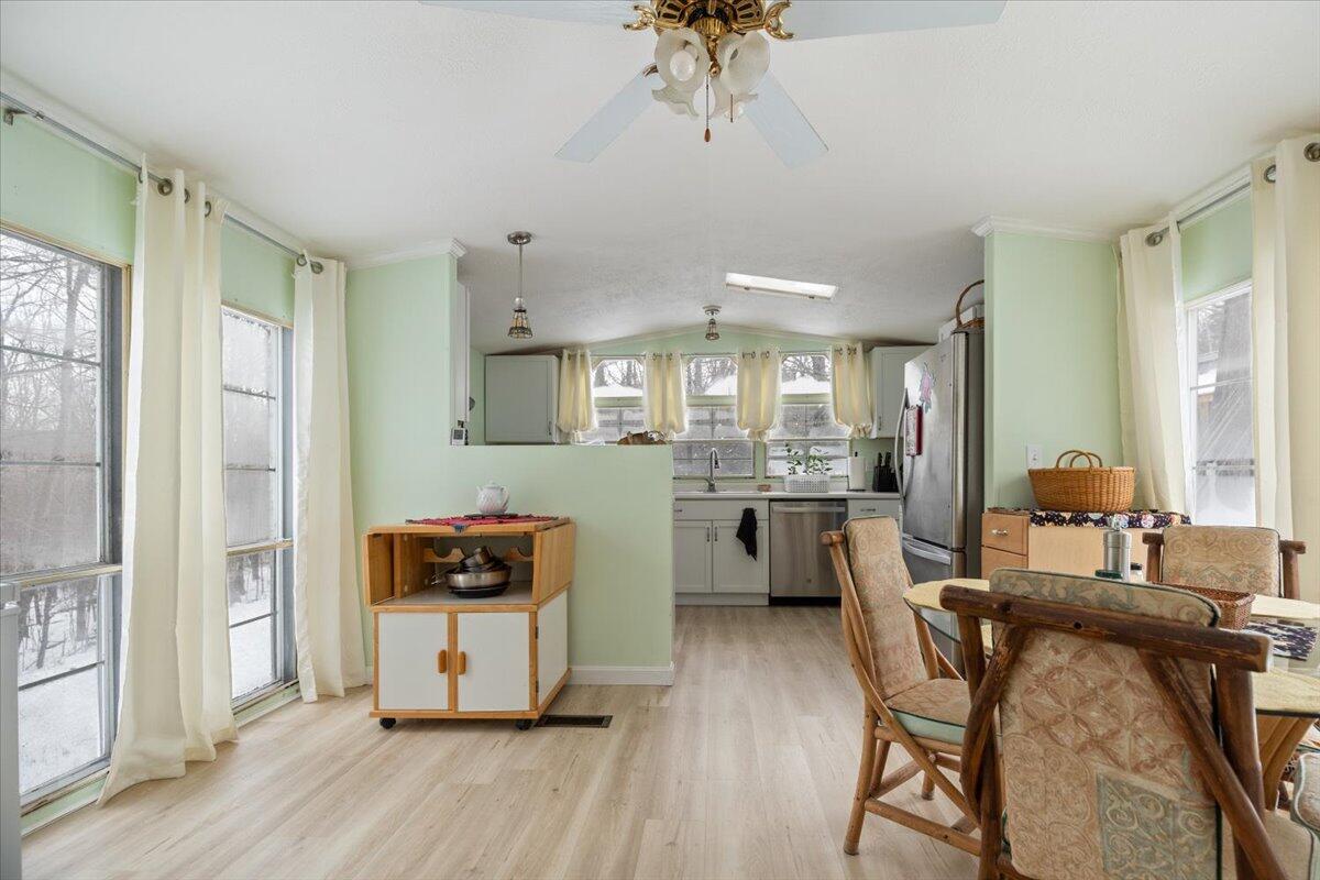 6 Chamberlain Road West Paris, ME 04289 - Photo 24 of 26 Dining area Kitchen