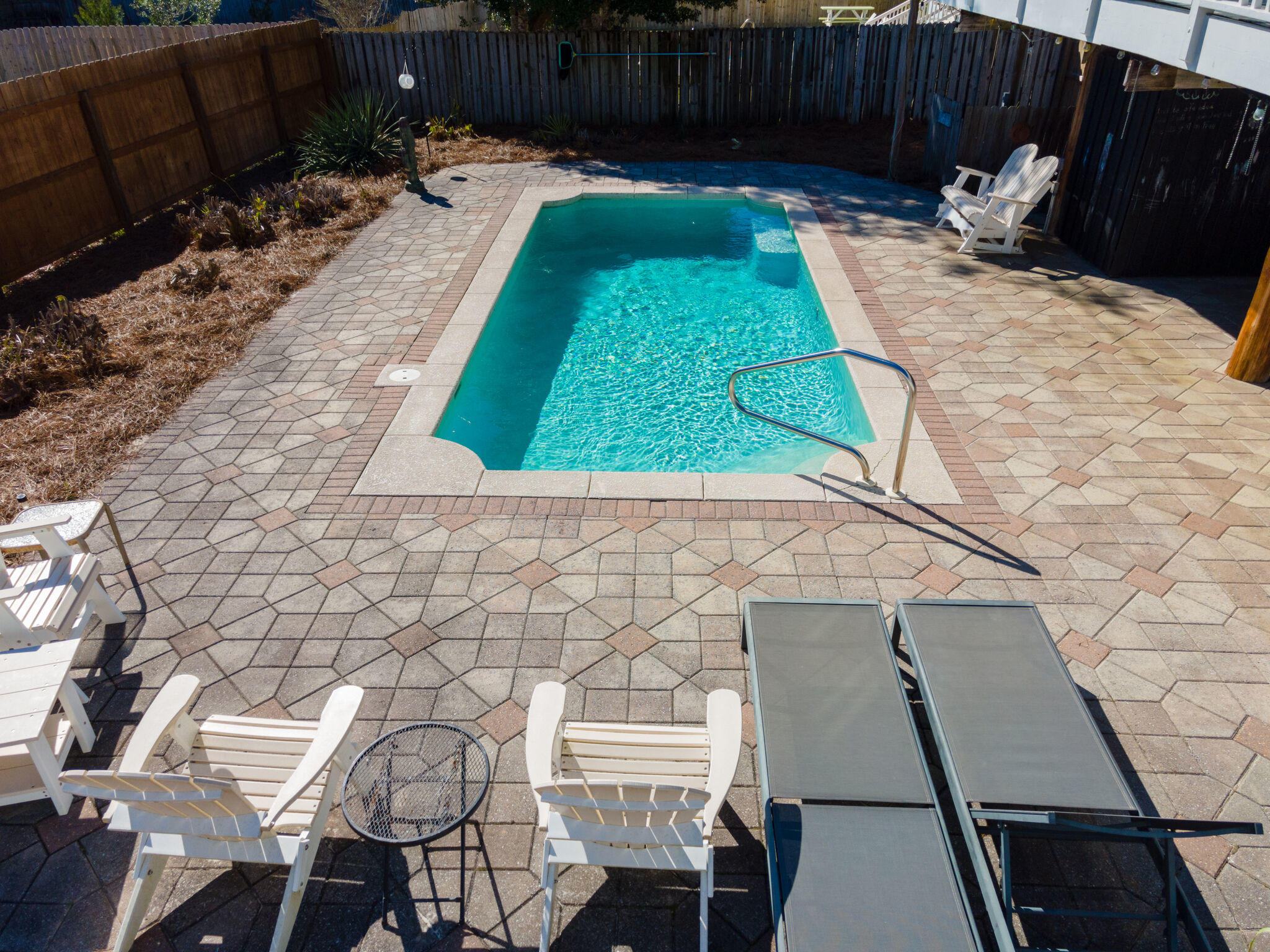 80 Buddy Street Santa Rosa Beach, FL 32459 - Photo 32 of 46 a view of backyard with outdoor seating
