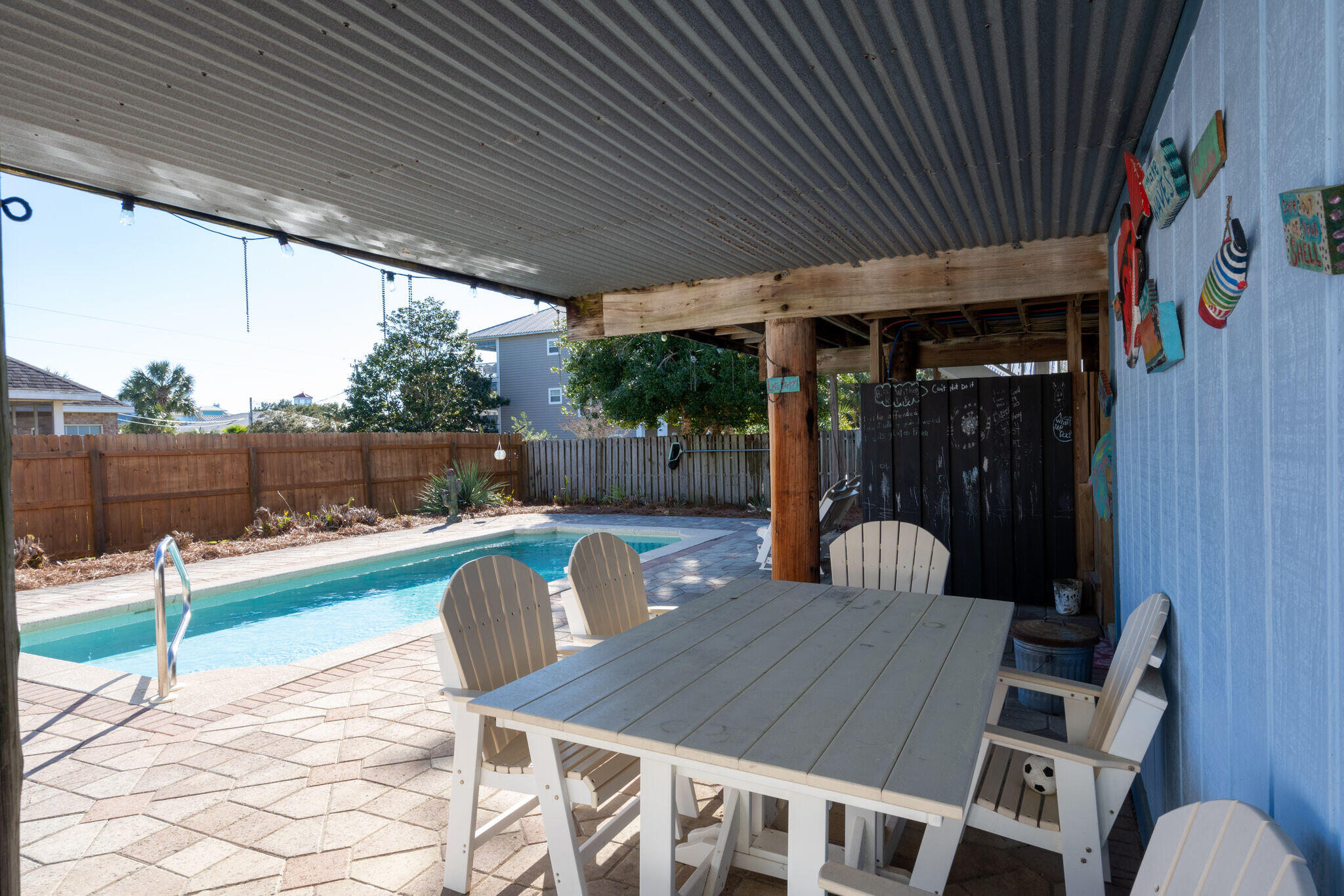 80 Buddy Street Santa Rosa Beach, FL 32459 - Photo 7 of 46 a patio view with a seating space