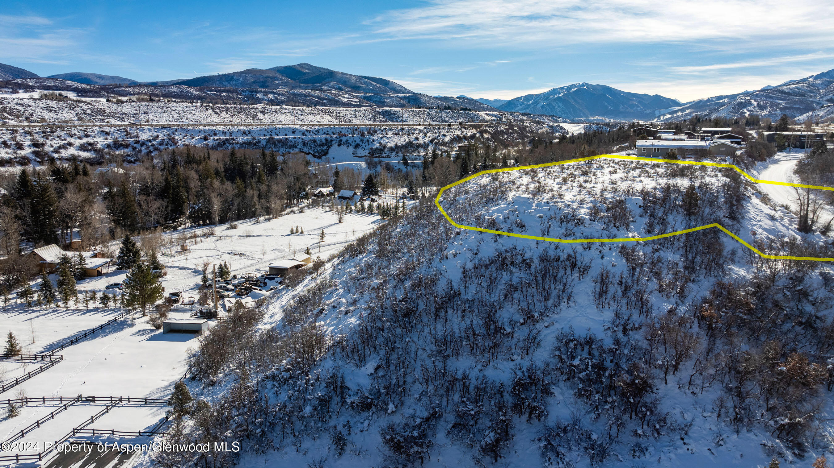 Tbd Twining Flats Road Aspen, CO 81611 - Photo 12 of 29 a view of balcony with a swimming pool and mountains