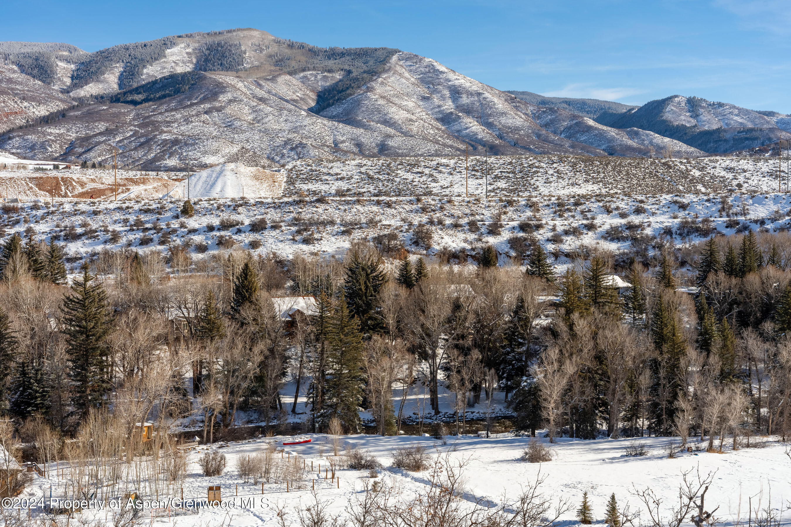 Tbd Twining Flats Road Aspen, CO 81611 - Photo 23 of 29 a view of a snow on the mountain