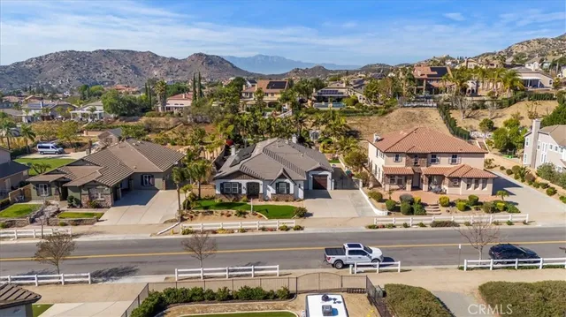a view of a house with a patio