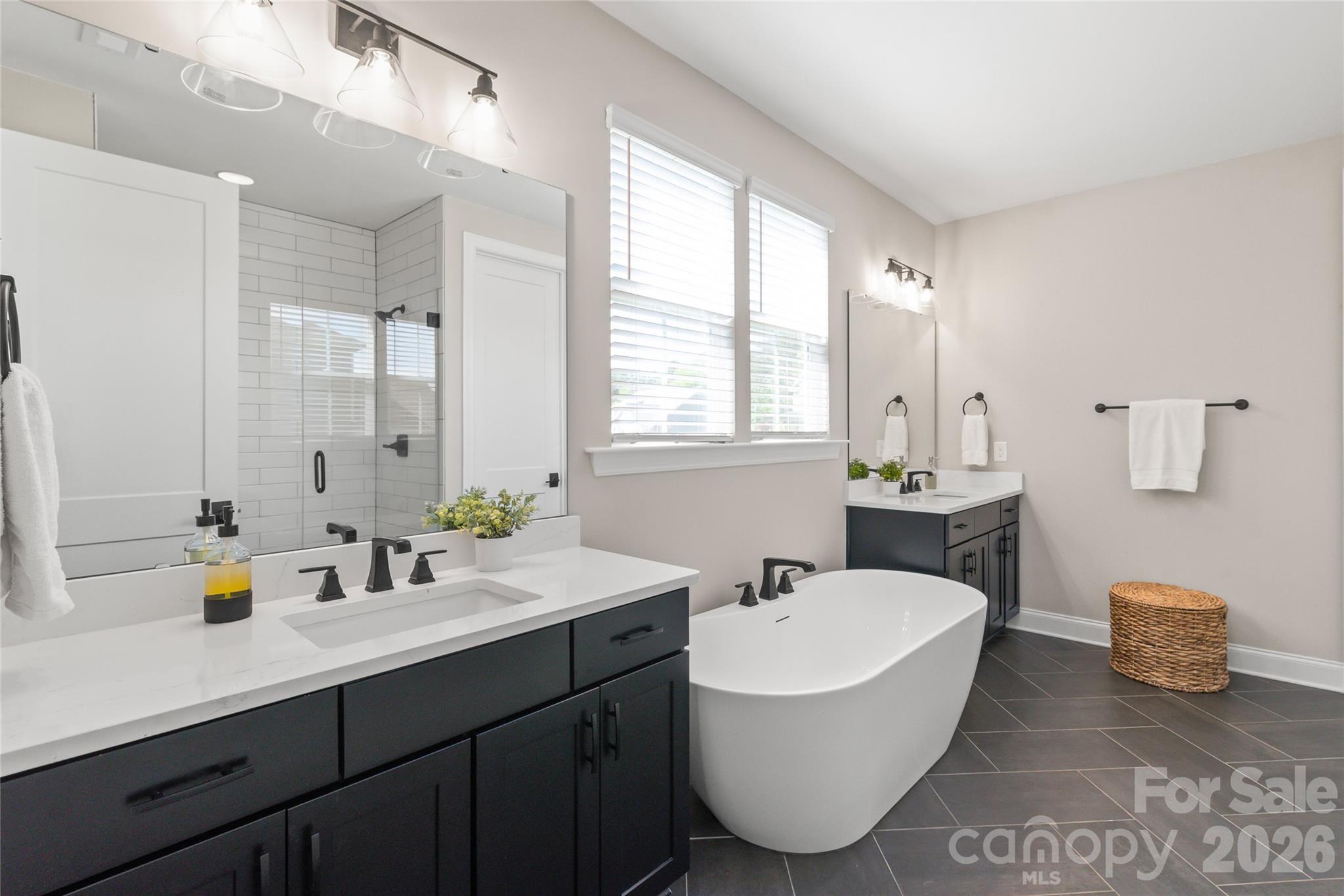 3213 Timber Run Lane Maiden, NC 28650 - Photo 30 of 47 a bathroom with a sink and a mirror