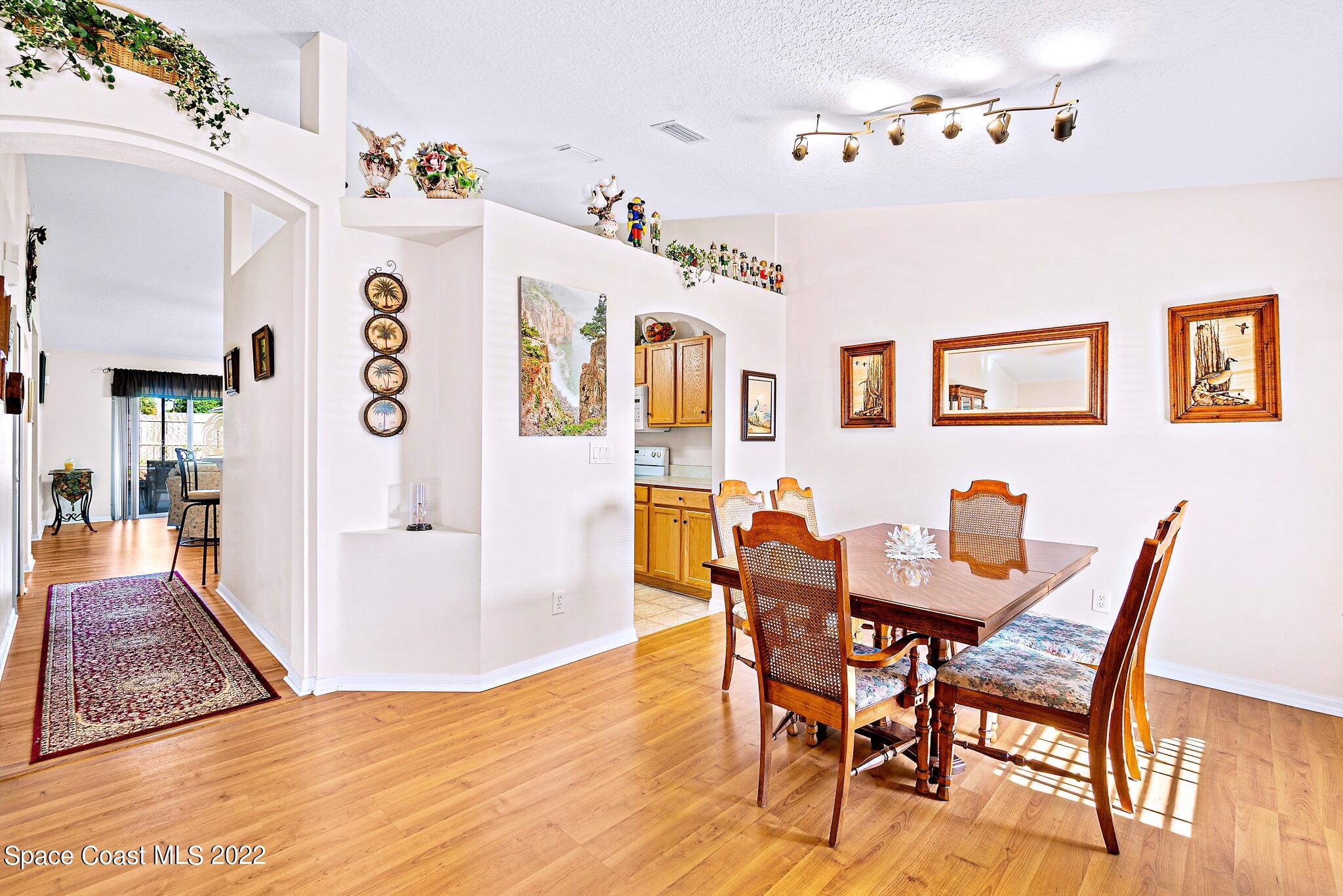 5449 Flint Road Cocoa, FL 32927 - Photo 10 of 36 a view of a dining room with furniture