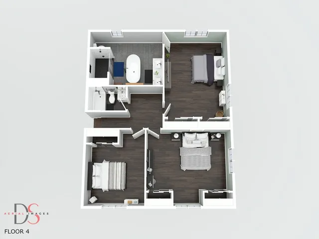 a view of a patio with table and chairs potted plants with wooden floor and fence