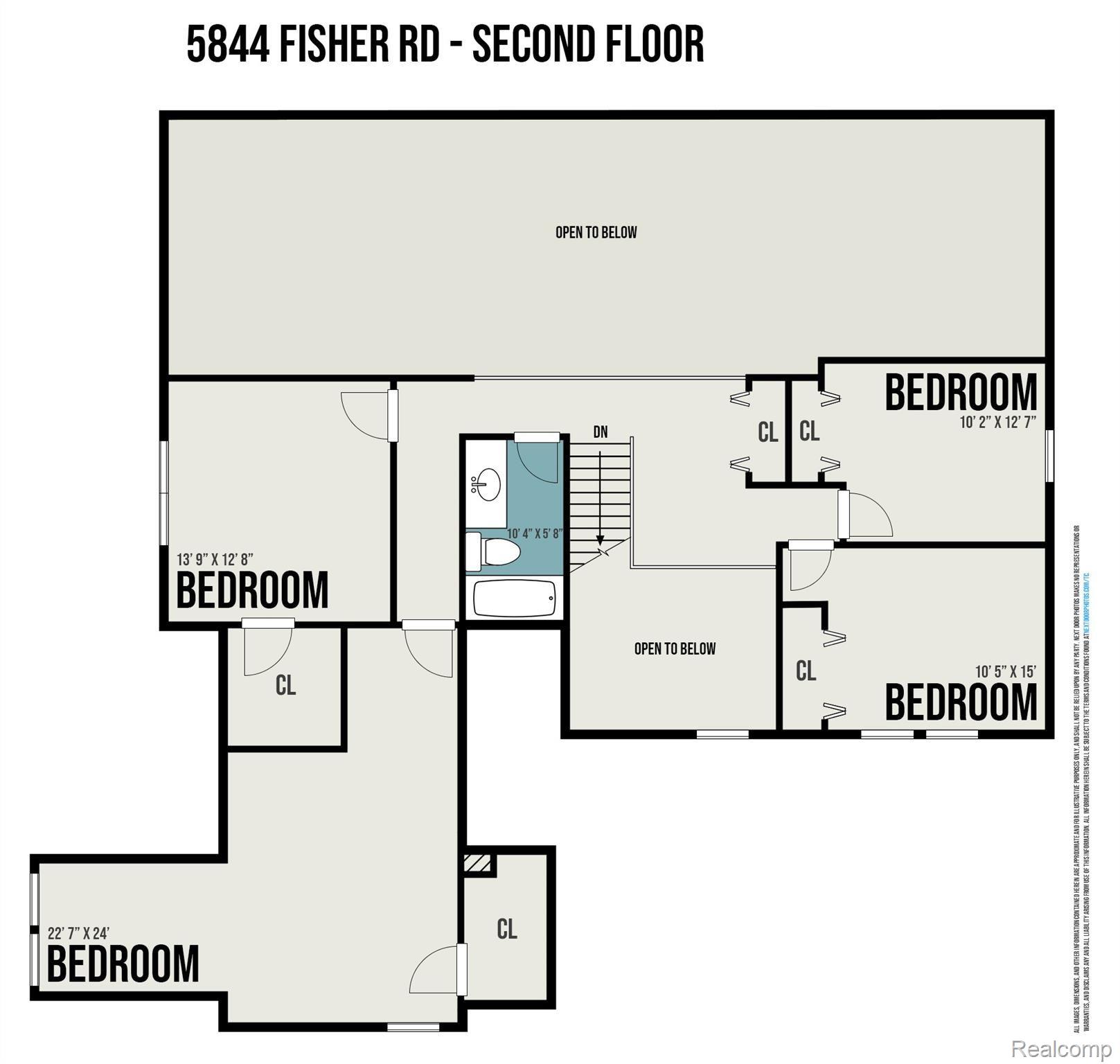 5844 Fisher Road Howell, MI 48855 - Photo 57 of 58 Second Floor.jpg