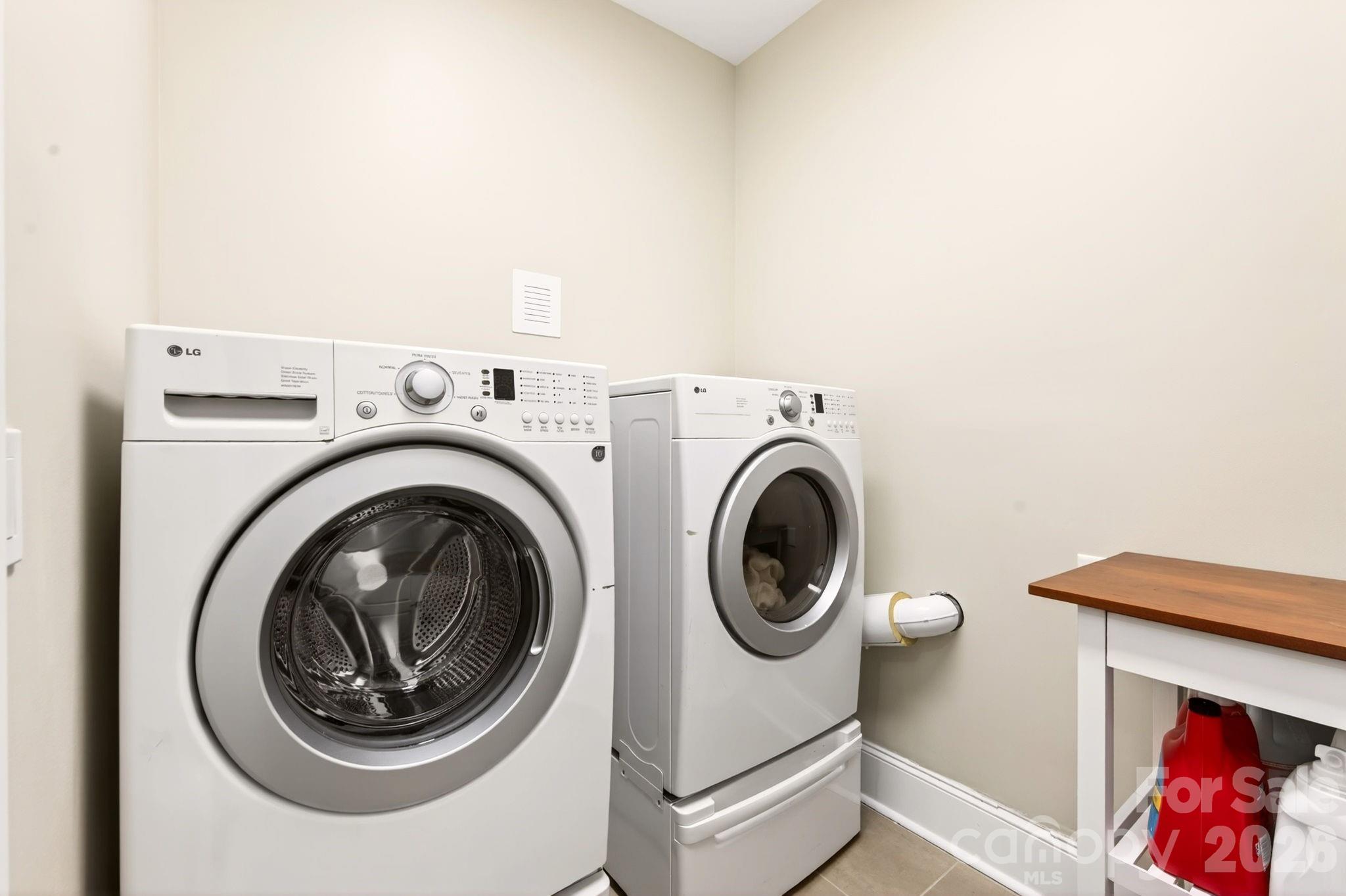 4 Fitzgerald Road Black Mountain, NC 28711 - Photo 23 of 43 a utility room with dryer and washer