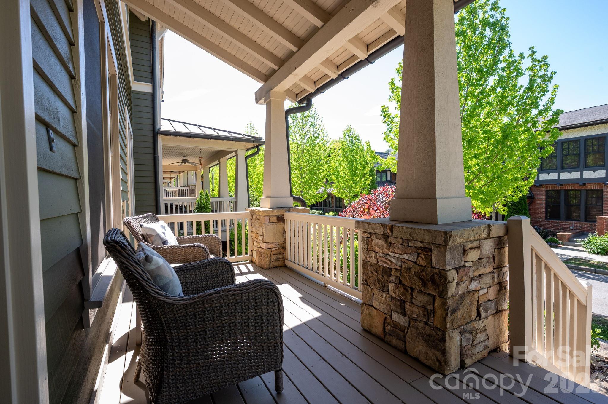 4 Fitzgerald Road Black Mountain, NC 28711 - Photo 3 of 43 a view of balcony with furniture