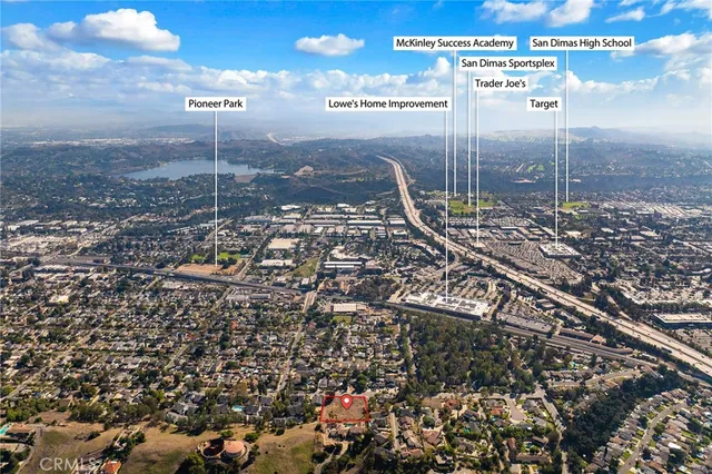 a view of a lake and outdoor space