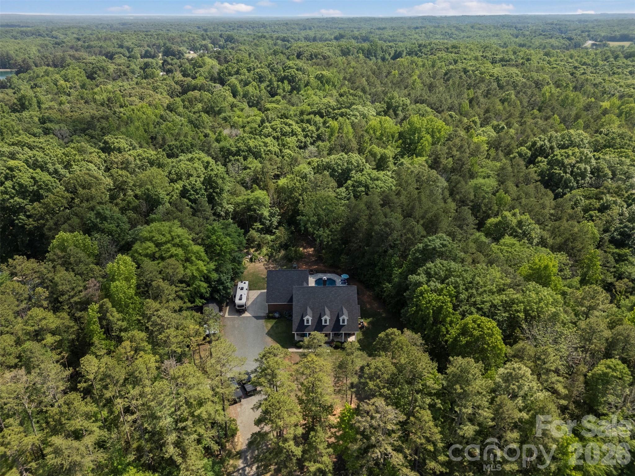 710 Sleepy Hollow Road Midland, NC 28107 - Photo 28 of 29 an aerial view of a house with a yard