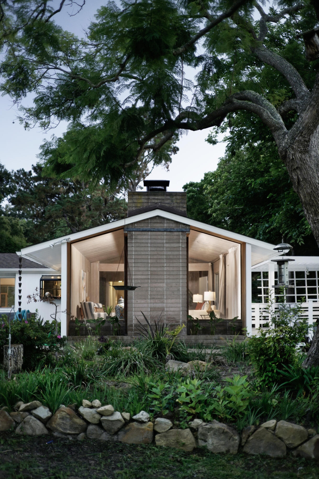 939 Mission Ridge Road Santa Barbara, CA 93103 - Photo 3 of 24 a aerial view of a house with roof and plants