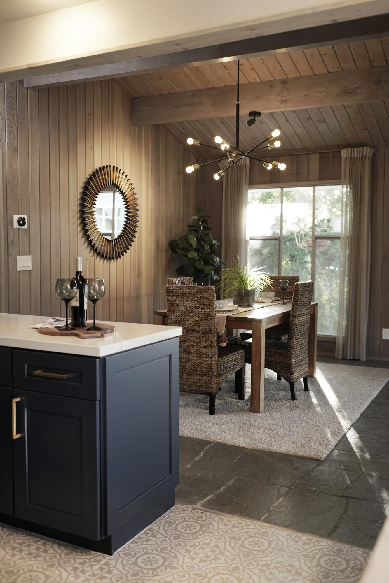 939 Mission Ridge Road Santa Barbara, CA 93103 - Photo 7 of 24 a kitchen with a table and chairs in it