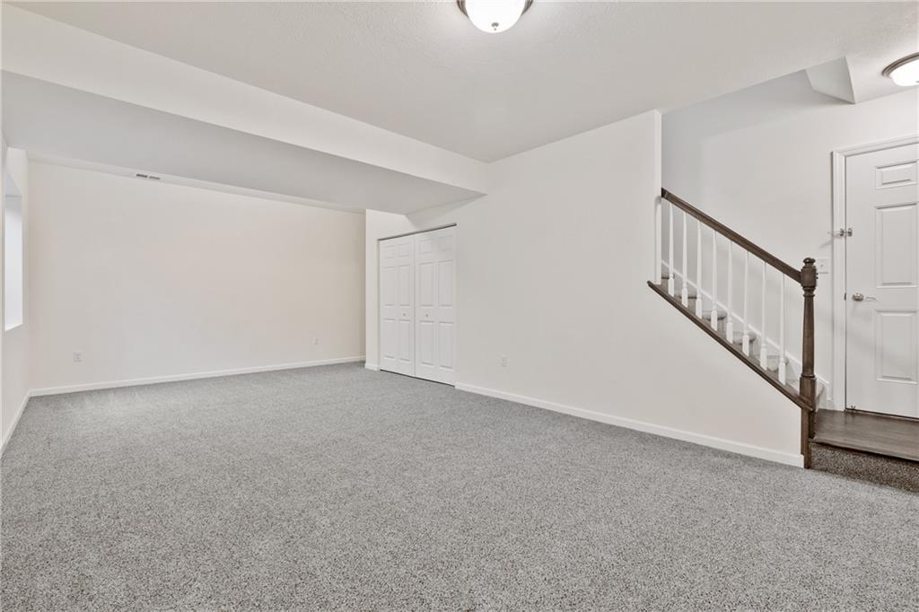 203 Southview Road Pittsburgh, PA 15237 - Photo 25 of 34 a view of an empty room with stairs