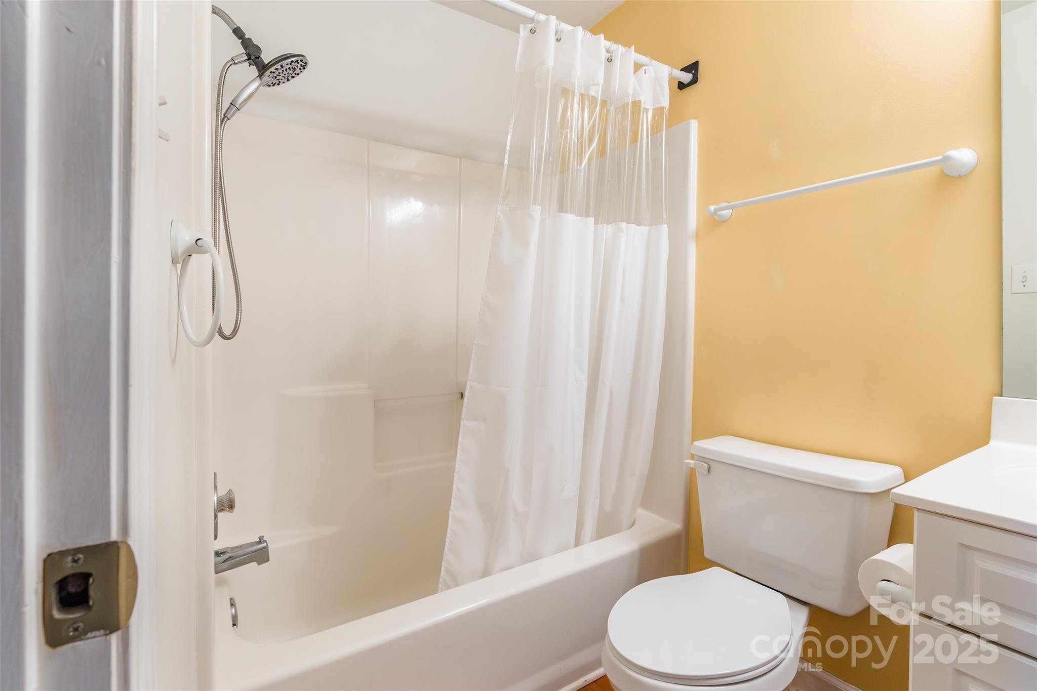 2177 Lookout Ridge Rock Hill, SC 29732 - Photo 27 of 34 a white toilet sitting next to a bath tub shower