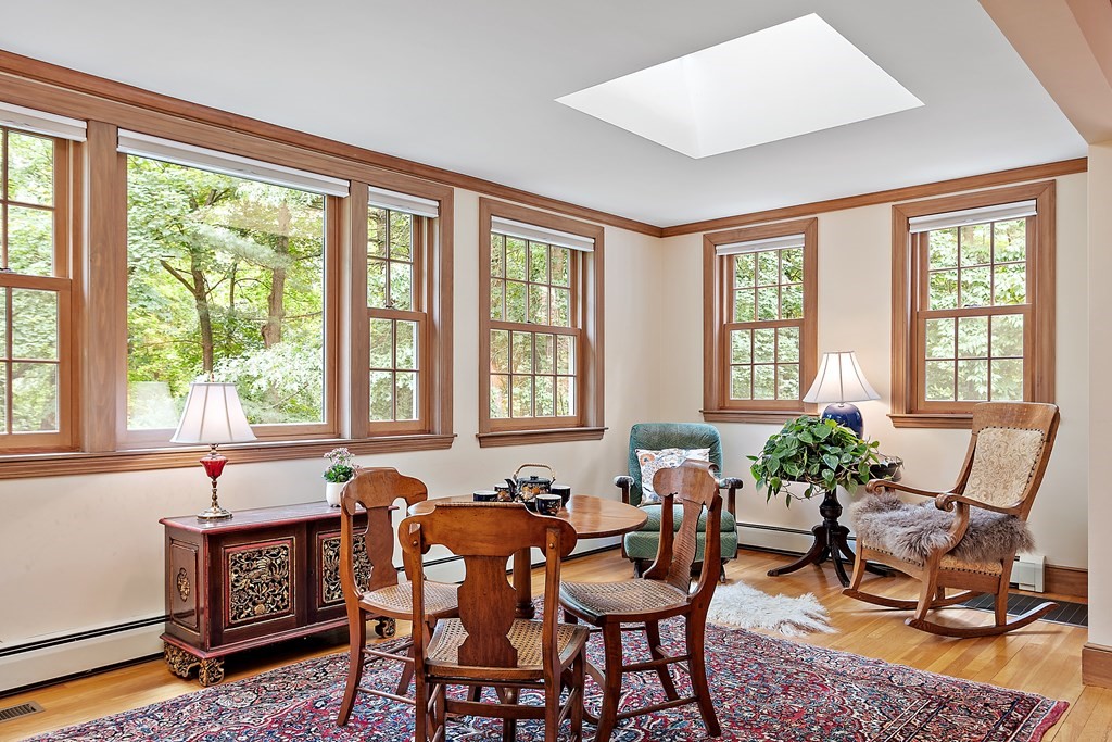 23 Bennington Road Lexington, MA 02421 - Photo 16 of 42 a dining room with furniture and window