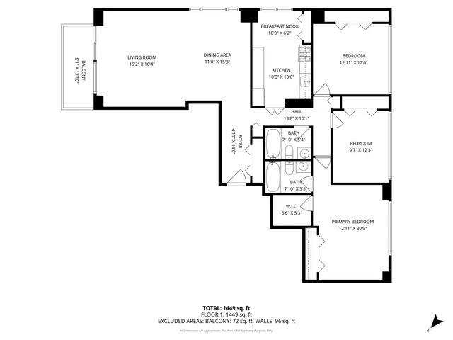 $225,000 | 5201 South Cornell Avenue, Unit 3E, Chicago, IL 60615