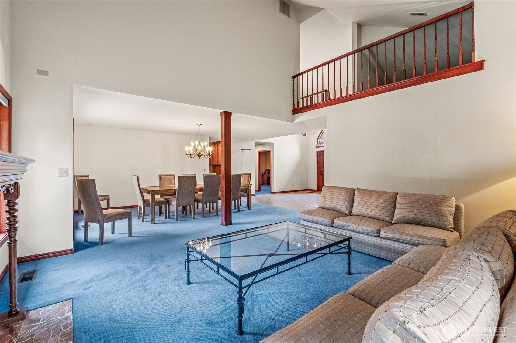 810 D Street Southwest Ephrata, WA 98823 - Photo 15 of 40 a living room with furniture and wooden floor
