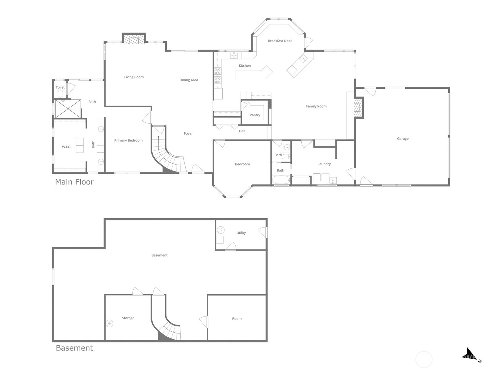 810 D Street Southwest Ephrata, WA 98823 - Photo 38 of 40 a picture of floor plan