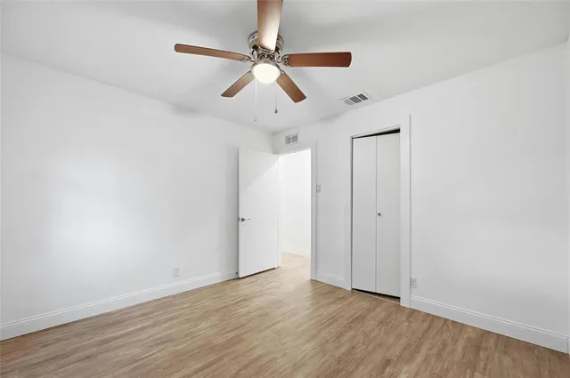 wooden floor in an empty room