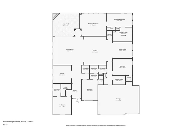 $4,500 | 6101 Antelope Well Lane, Austin, TX 78738