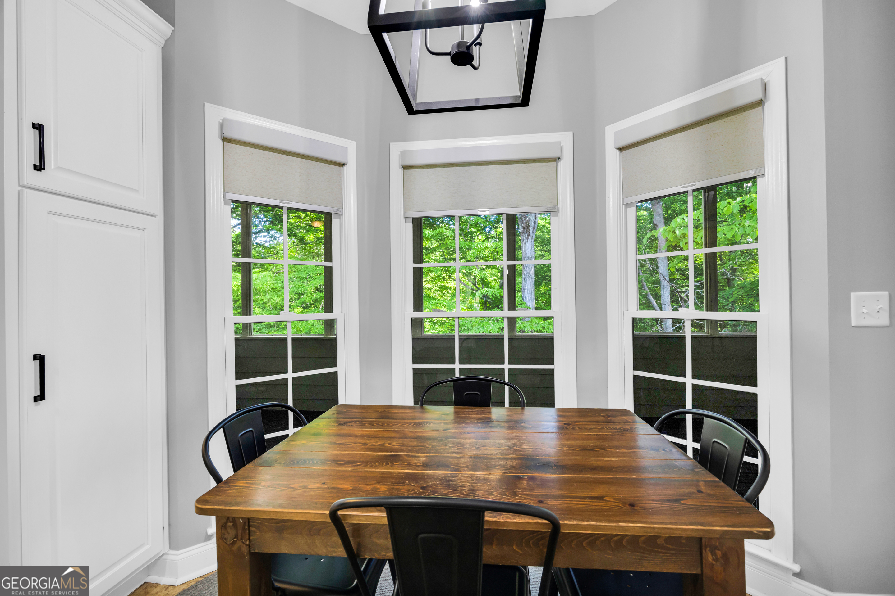 533 Emory Chambers Road Lula, GA 30554 - Photo 28 of 88 a view of a dining room with furniture window and outside view