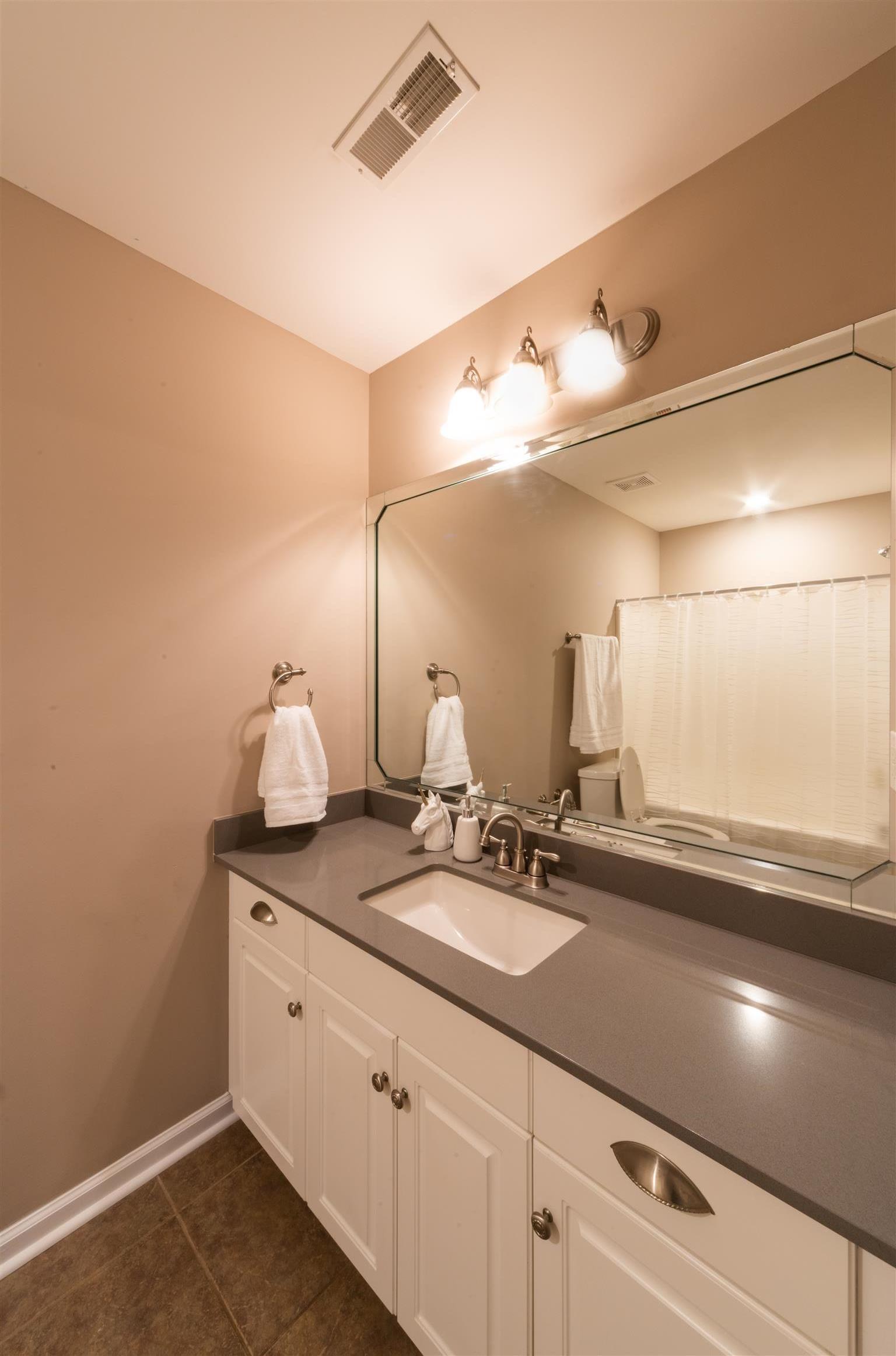 2945 Old Clarksville Springfield Road Adams, TN 37010 - Photo 26 of 30 a bathroom with a sink and mirror