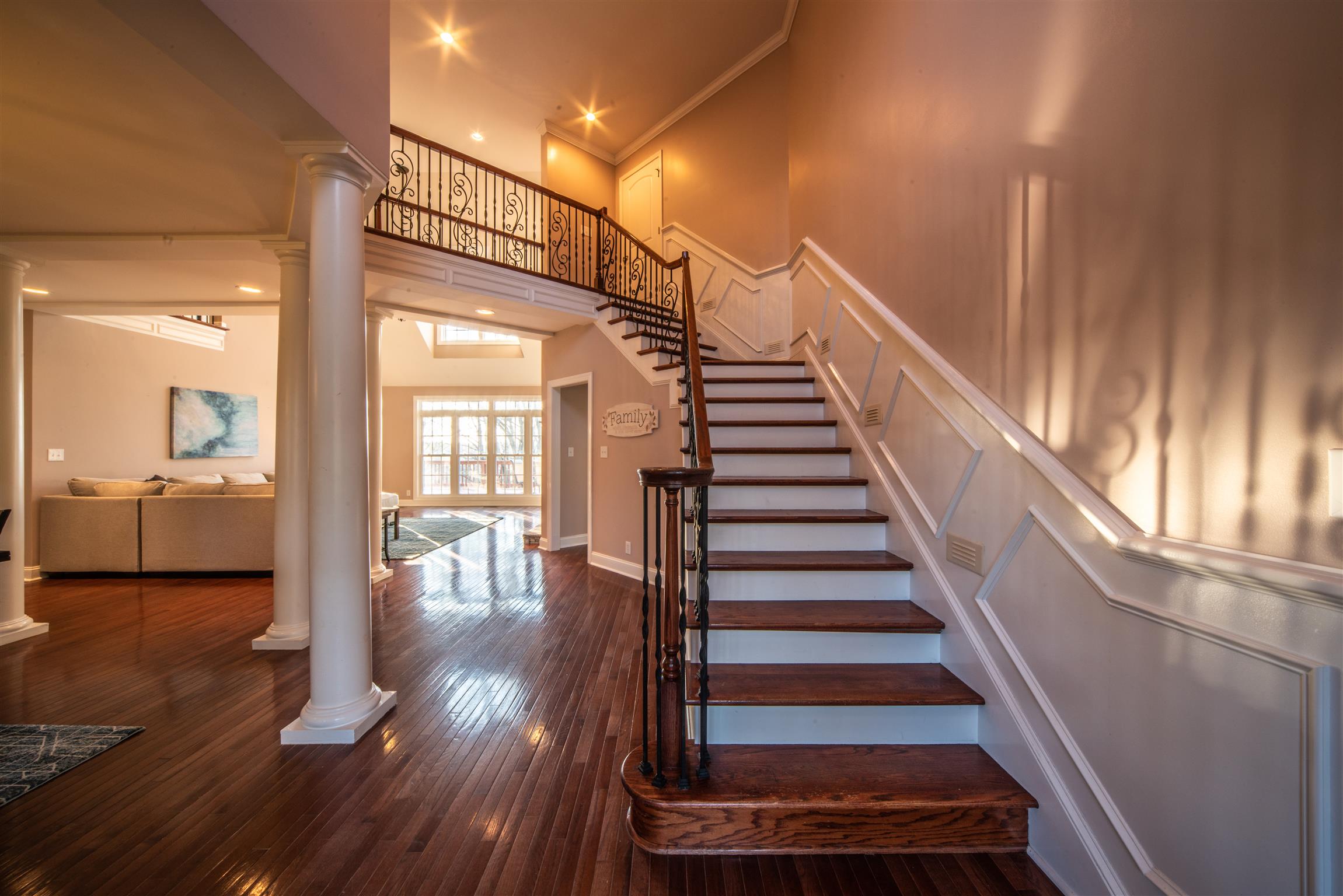 2945 Old Clarksville Springfield Road Adams, TN 37010 - Photo 4 of 30 a view of entryway and hall with wooden floor