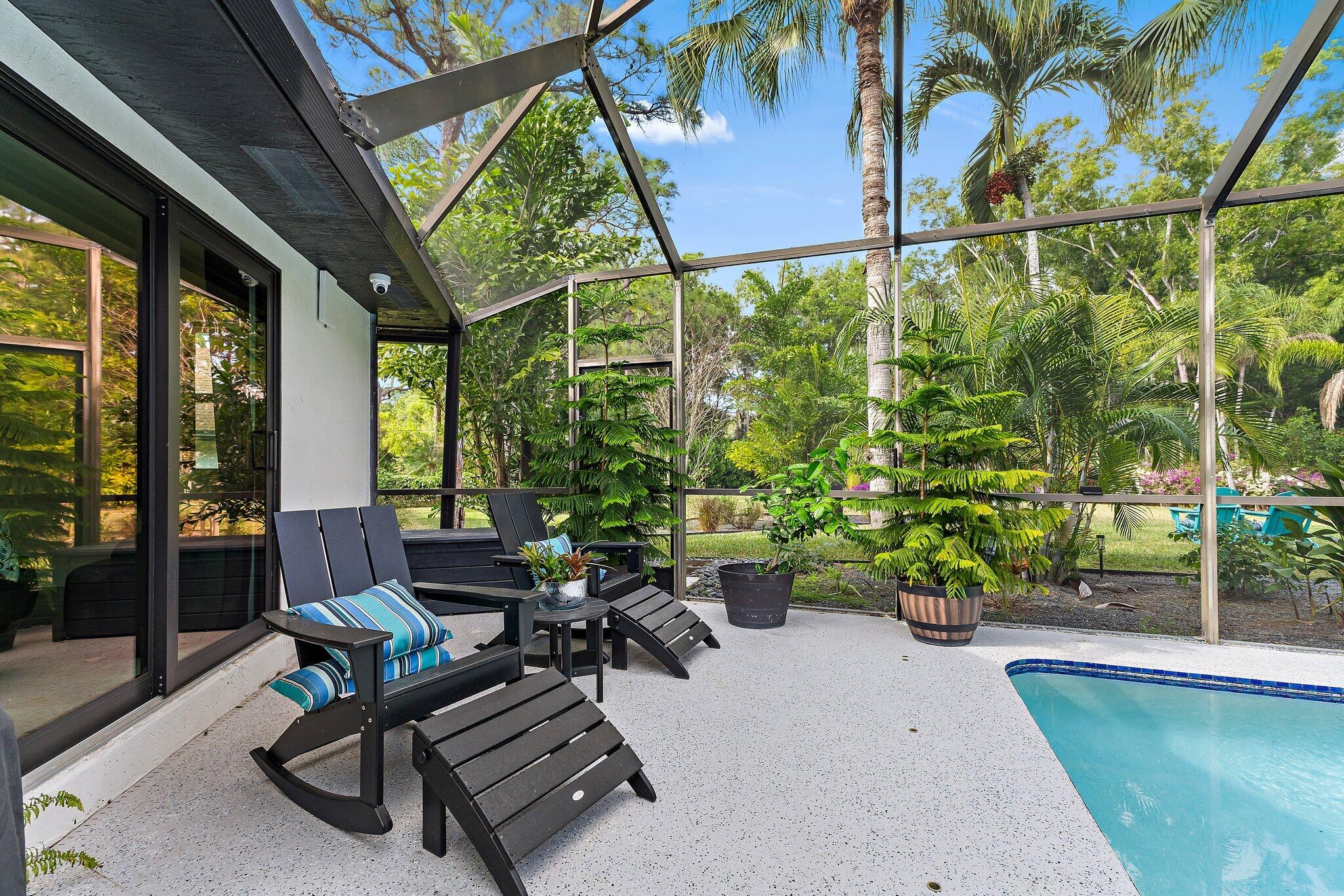 11845 165th Road North Jupiter, FL 33478 - Photo 55 of 68 a view of garden with patio