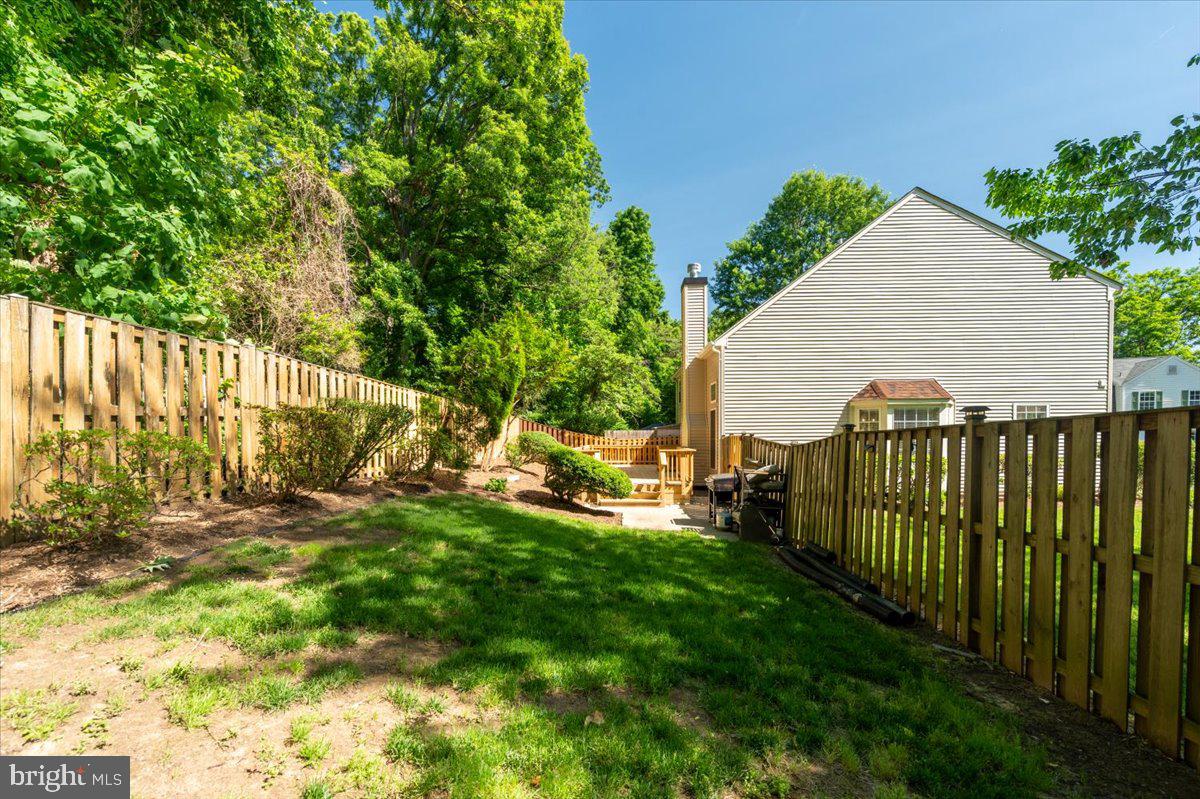7928 Gambrill Court Springfield, VA 22153 - Photo 32 of 39 Fenced in Back Yard