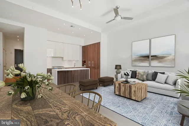 a view of a bench in patio