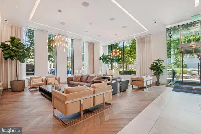 a bedroom with a bed and lamp