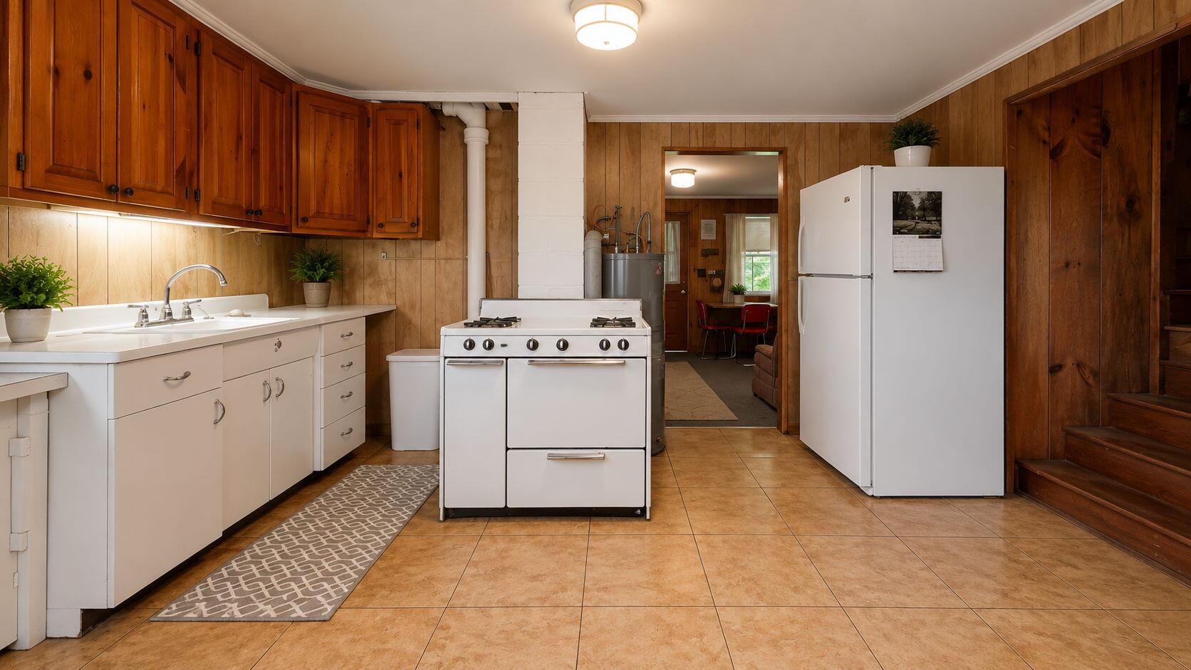 331 Mt Hunger Shore Road Raymond, ME 04071 - Photo 11 of 28 Vintage kitchen