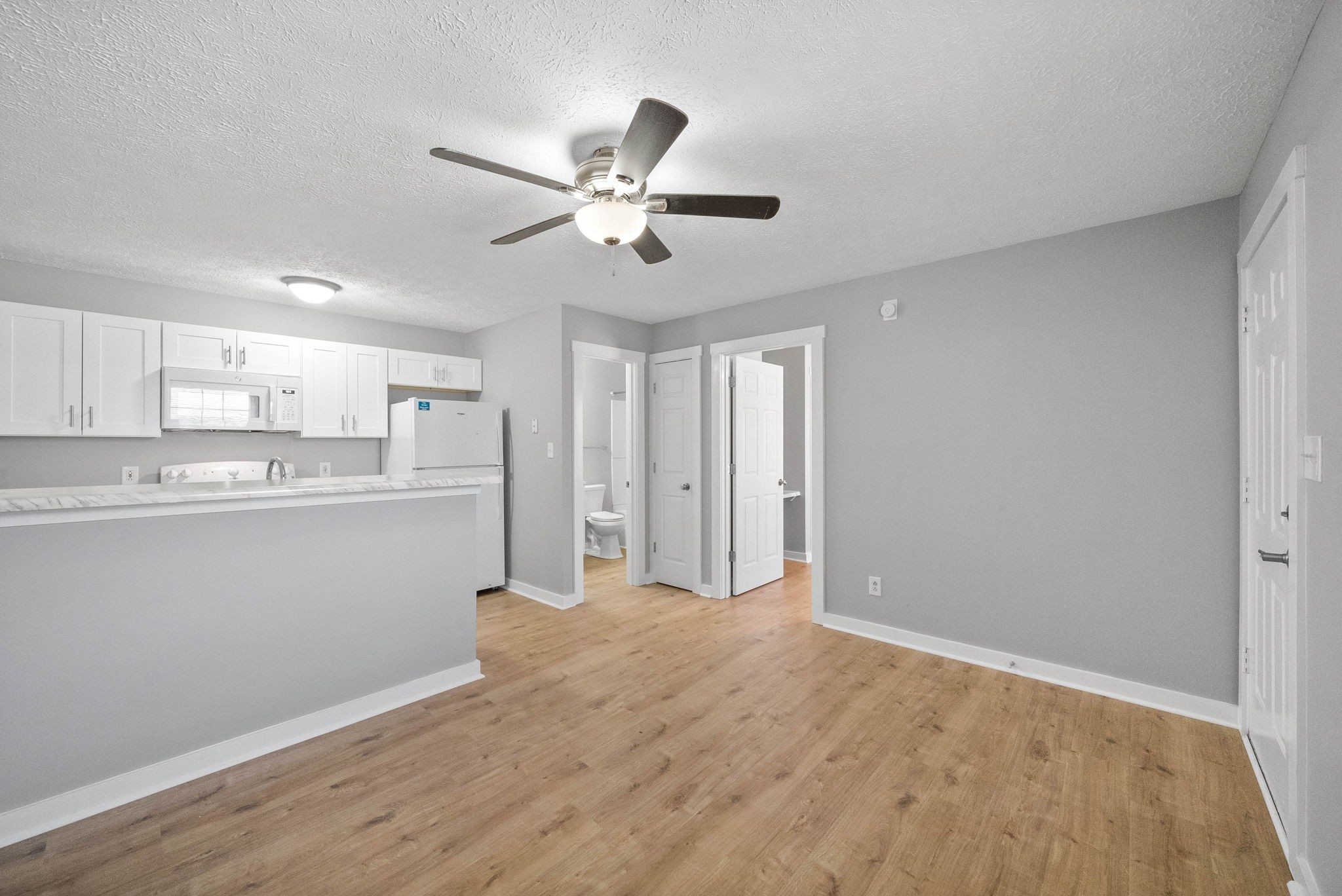 765 Robb Avenue, Unit 2 Clarksville, TN 37040 - Photo 11 of 24 a view of a kitchen with closet and a window