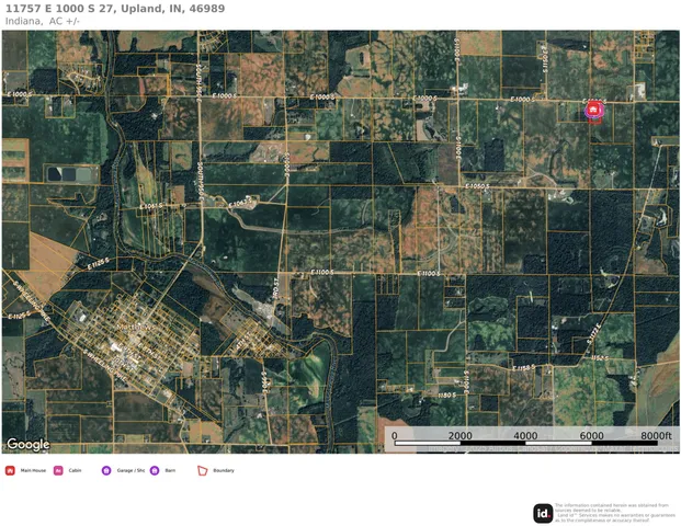 $264,900 | 11757 East 1000th South, Upland, IN 46989