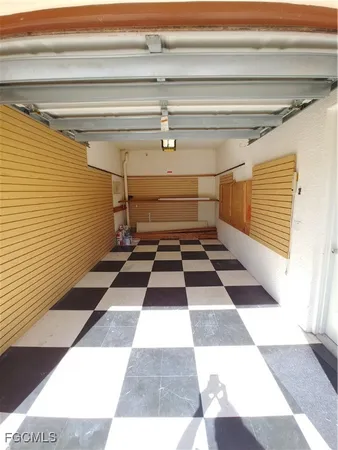 a picture of a black and white checkered floor