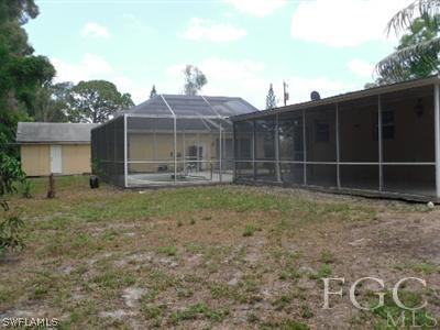 18453 Iris Road Fort Myers, FL 33967 - Photo 7 of 10 a view of house with backyard