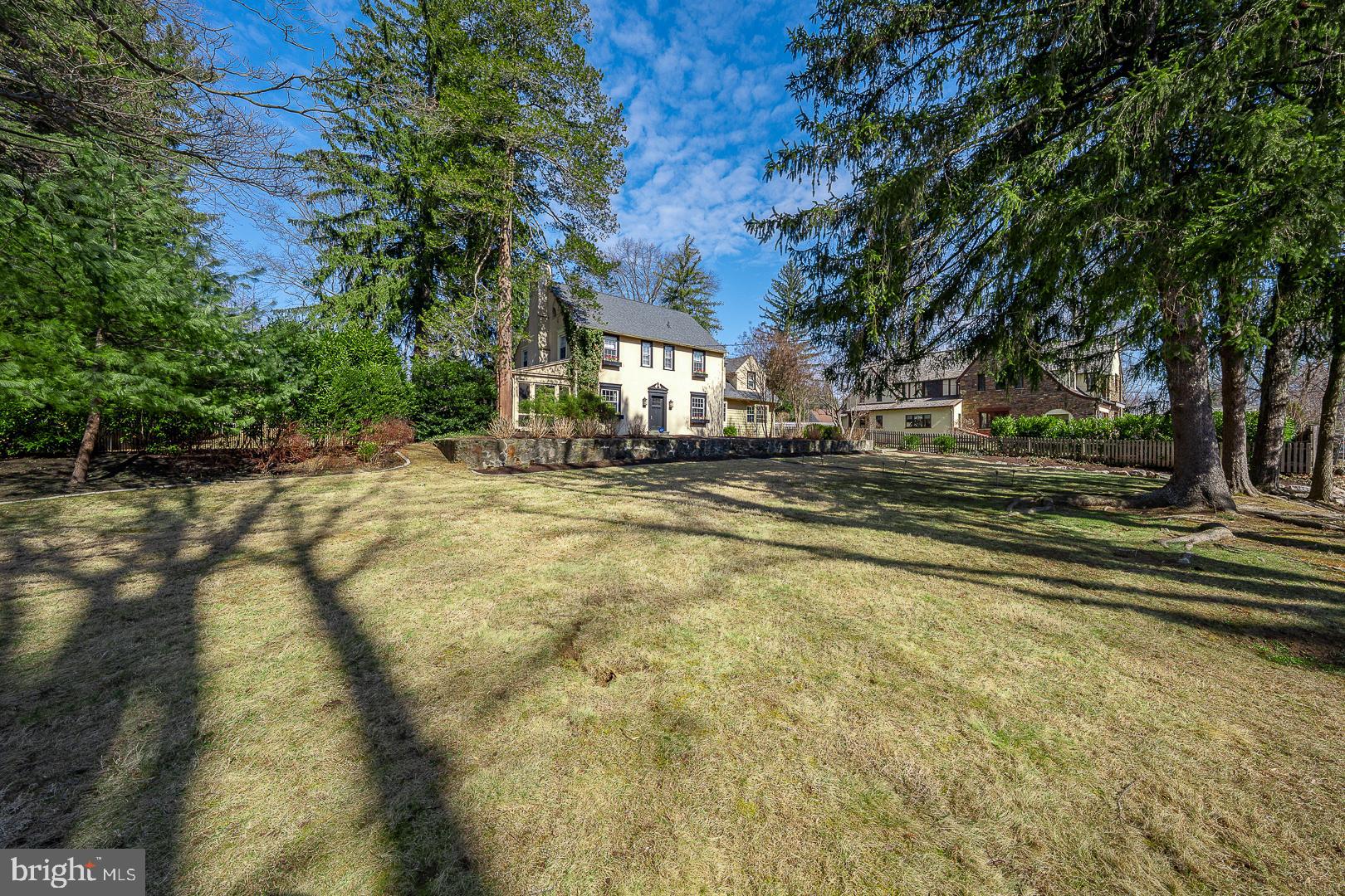 108 South Spring Mill Road Villanova, PA 19085 - Photo 53 of 53 a view of a house with a yard