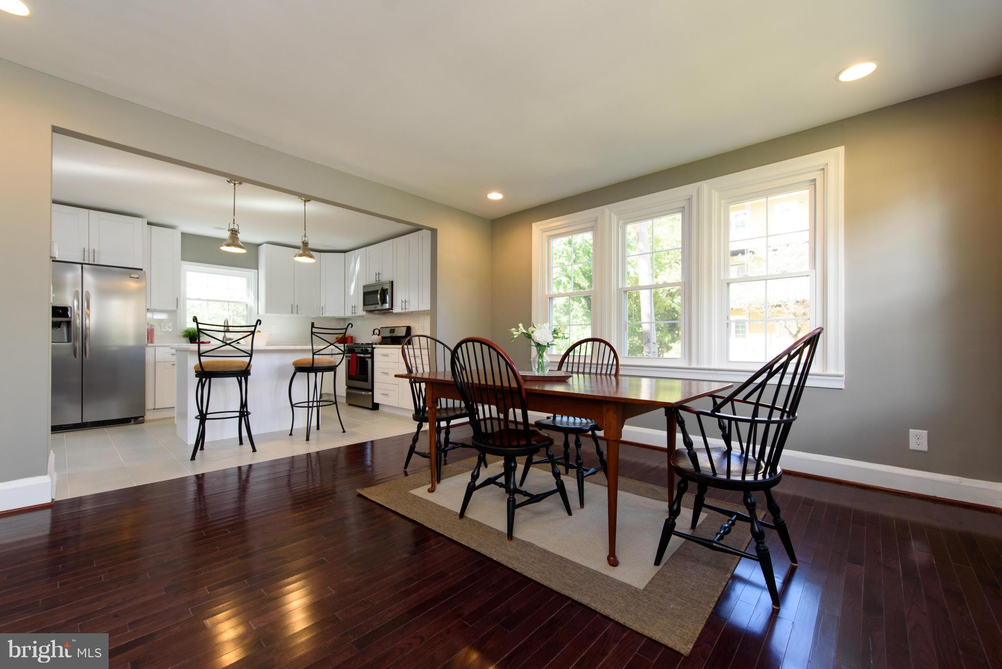 1530 South Rolling Road Halethorpe, MD 21227 - Photo 8 of 30 a view of a dining room with furniture window and wooden floor
