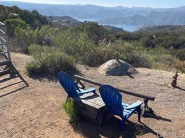 0 Muth Valley Road Lakeside, CA 92040 - Photo 28 of 30 a view of backyard with mountain view and chair