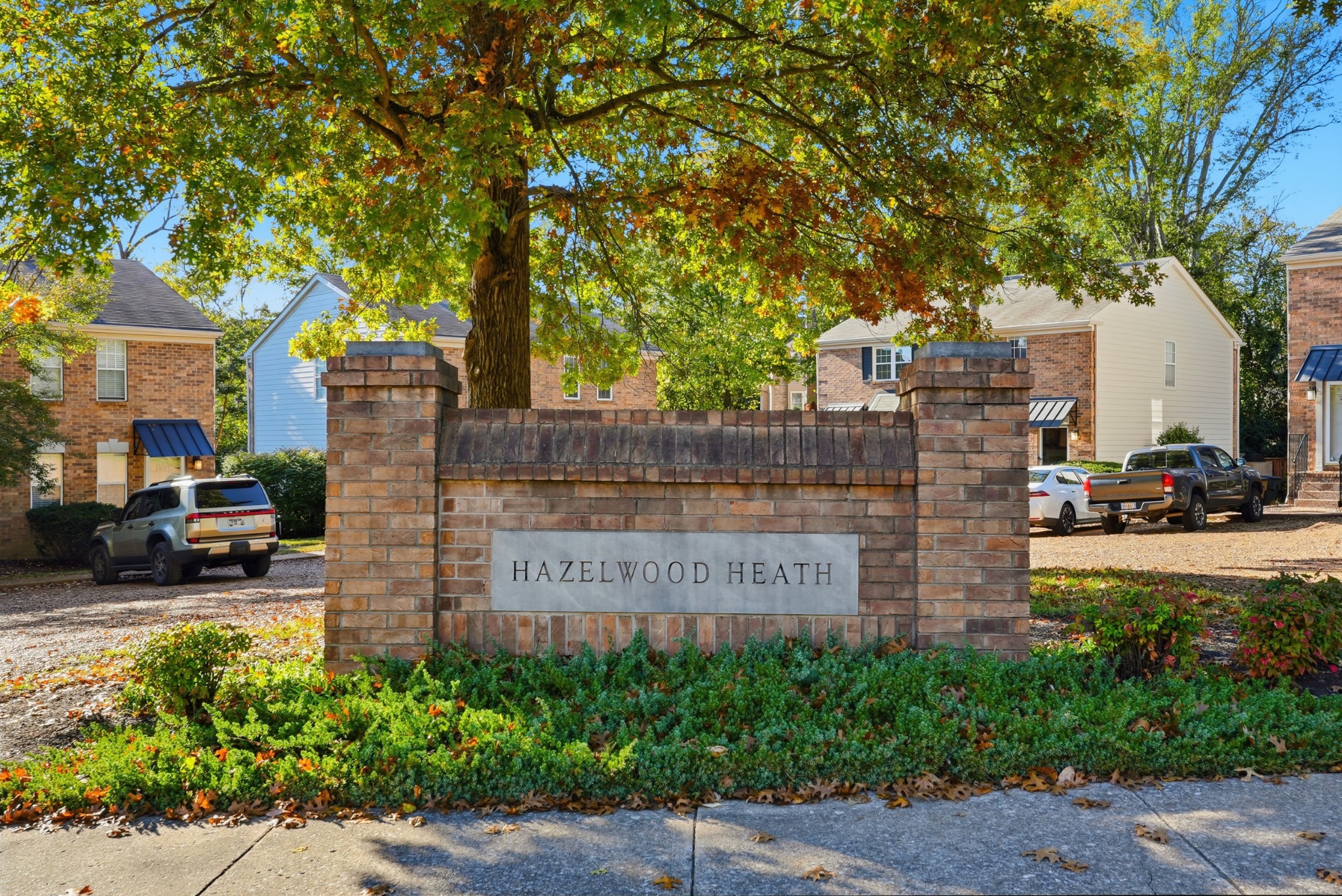 2821 Hazelwood Drive Nashville, TN 37212 - Photo 31 of 32 a sign board with buildings in the background