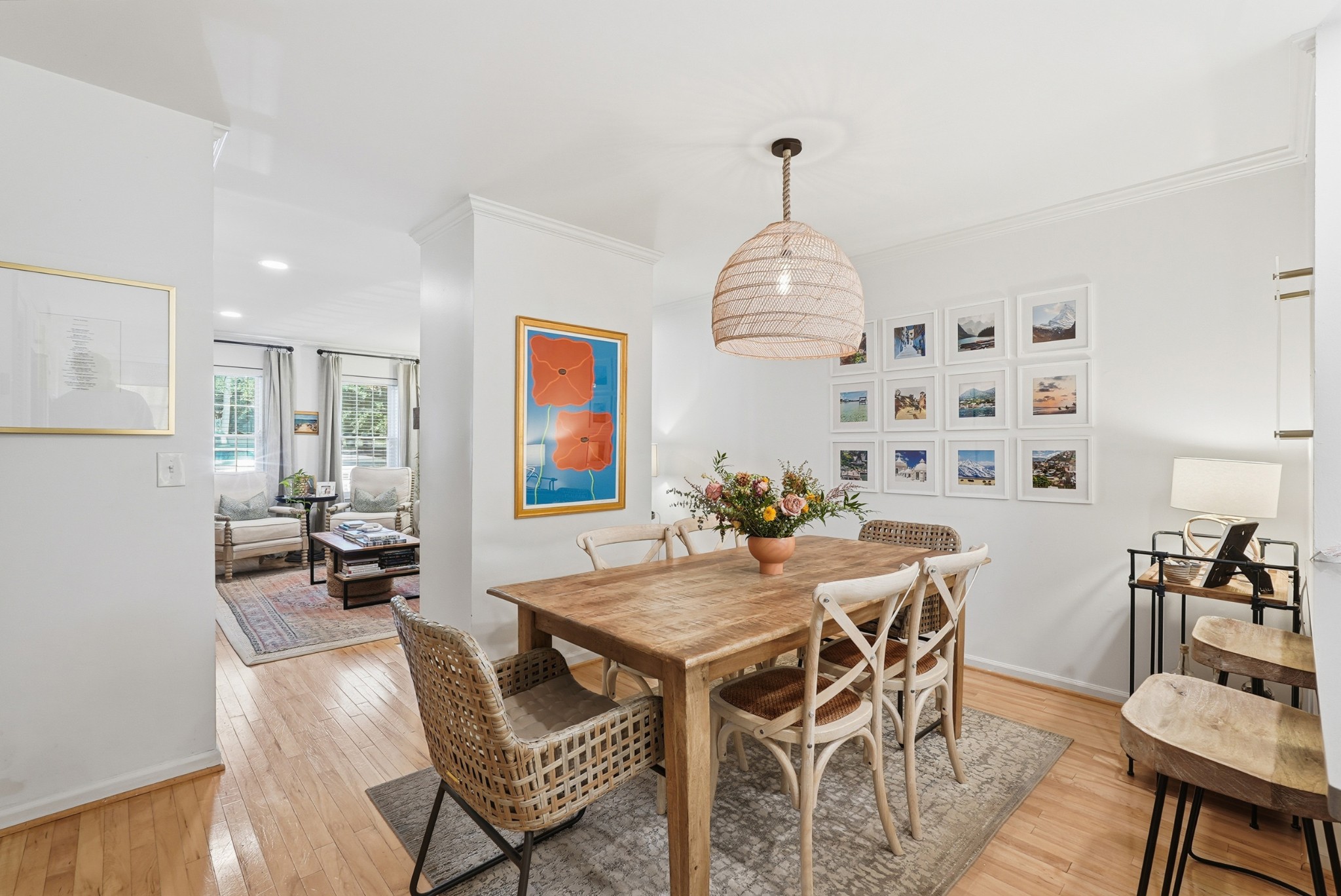 2821 Hazelwood Drive Nashville, TN 37212 - Photo 5 of 32 a view of a dining room with furniture