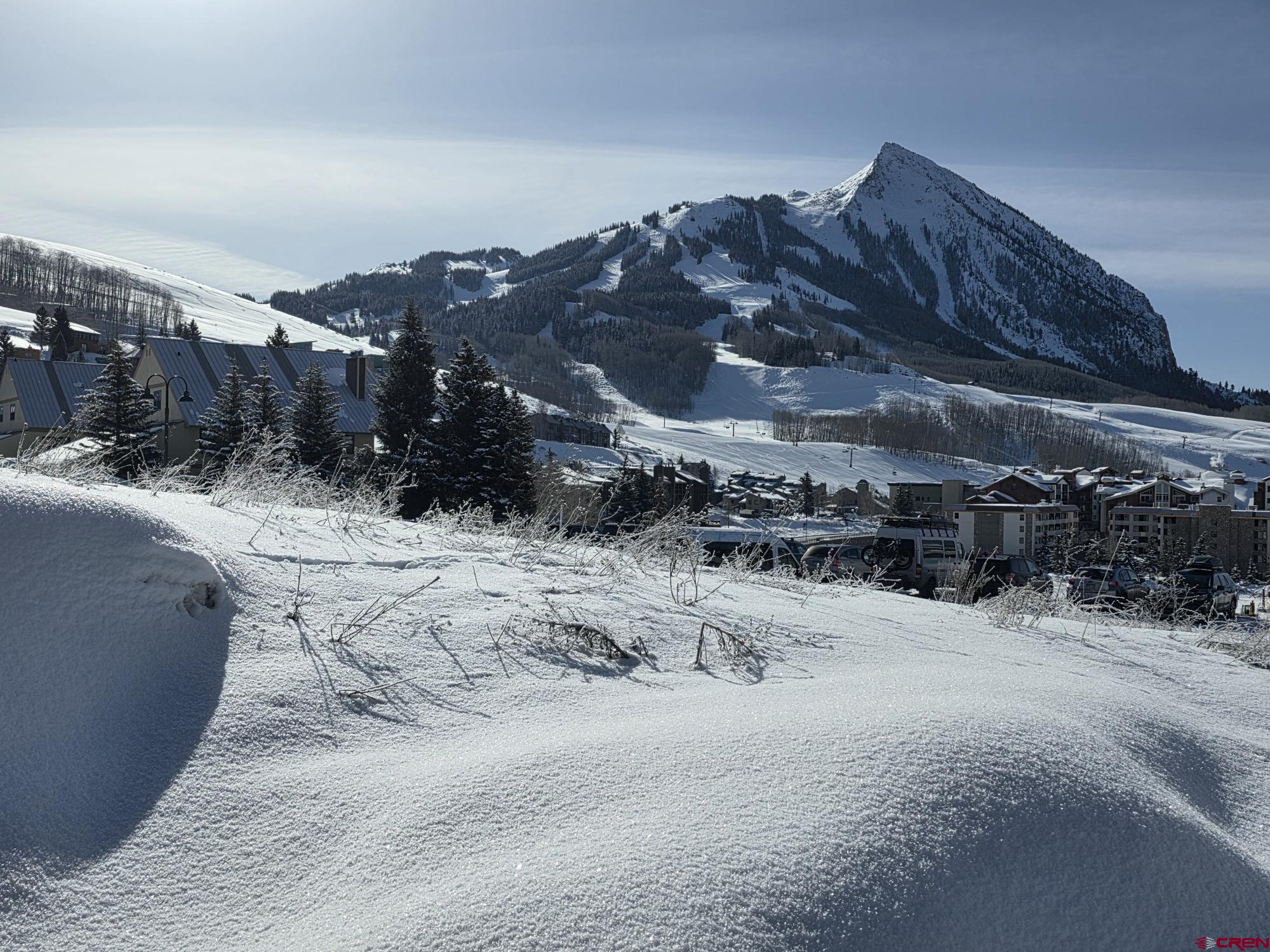 708 Gothic Road Crested Butte, CO 81225 - Photo 3 of 4 a view of a road with a snow in the background