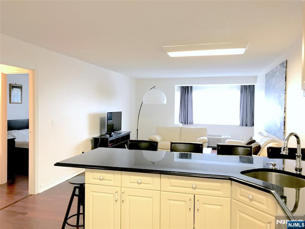 5 Linden Street, Unit 3C Hackensack, NJ 07601 - Photo 19 of 29 a kitchen with granite countertop a sink and a granite counter tops